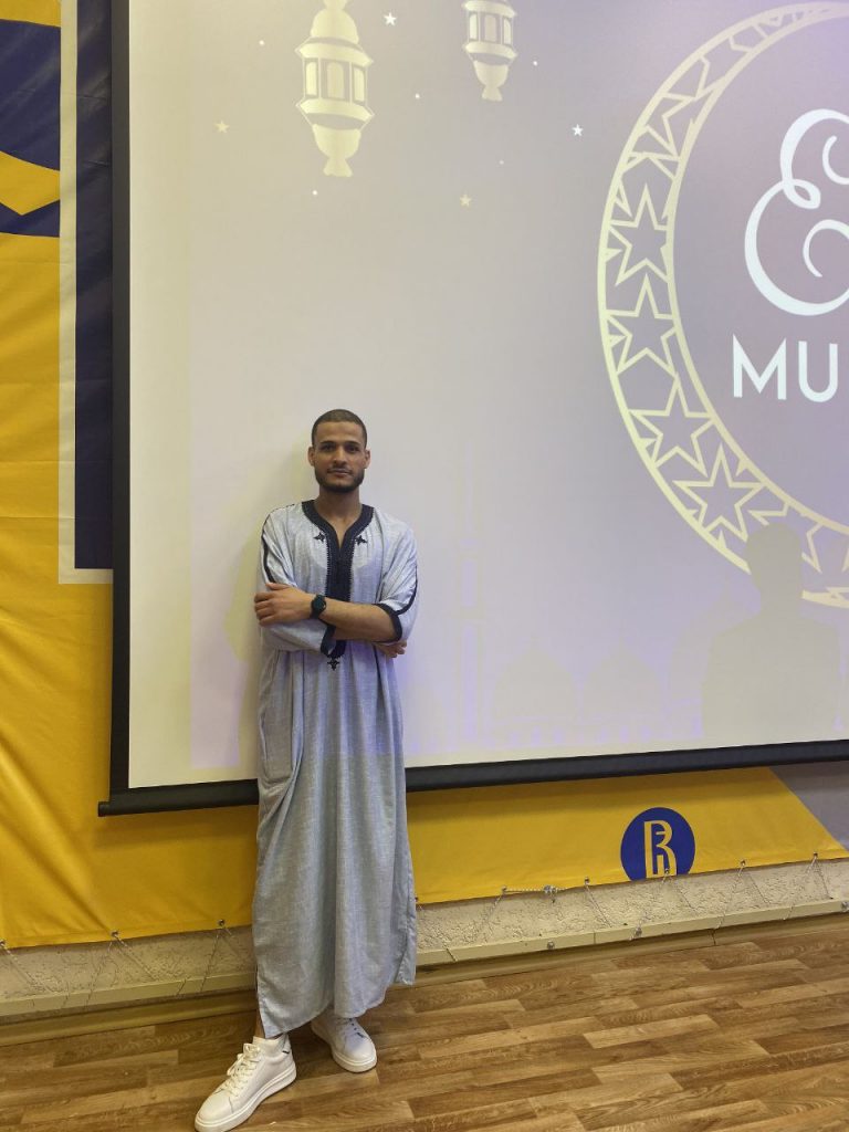 Hicham. Student from Morocco in Russia