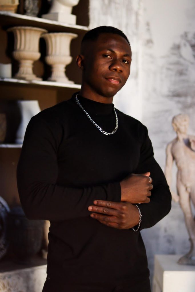 Eric, a student and model in Nizhniy Novgorod, Russia 